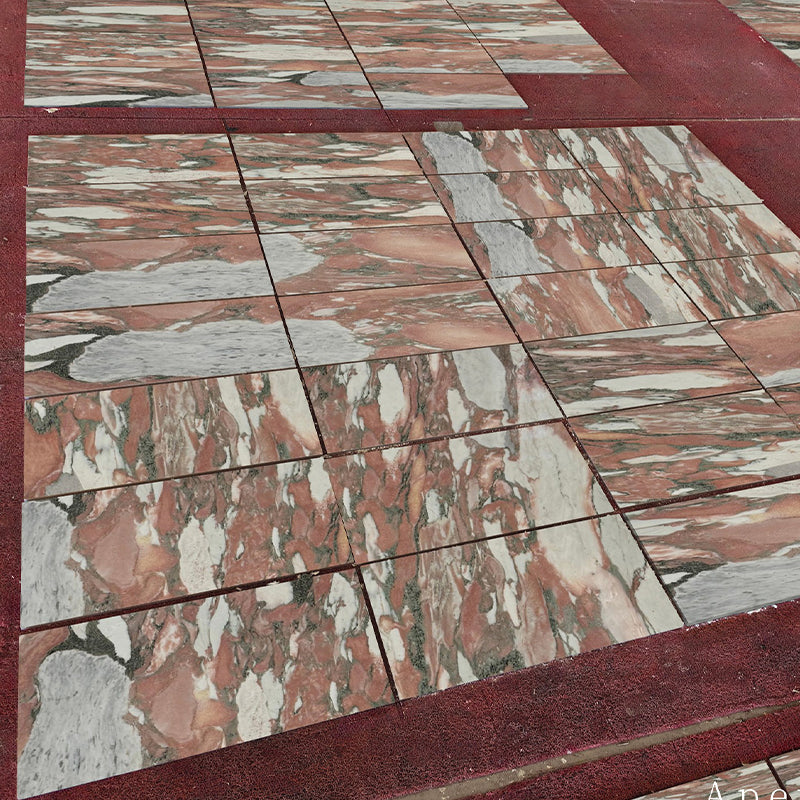 Marble hearth slabs - expensive stone fireplace hearth slabs and tiles. polishing 50mm  red Marble hearth floor tiles. Fireplace surround wall and floor tiles.