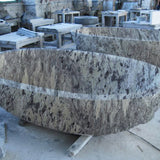 Natural stone bath tubs - soaking purple Marble top bathroom tubs for shower, expensive real Marble solid stone bathtub and marble top design