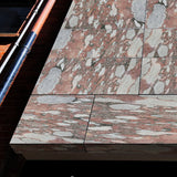 Marble hearth slabs - expensive stone fireplace hearth slabs and tiles. polishing 50mm  red Marble hearth floor tiles. Fireplace surround wall and floor tiles.