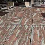Marble hearth slabs - expensive stone fireplace hearth slabs and tiles. polishing 50mm  red Marble hearth floor tiles. Fireplace surround wall and floor tiles.