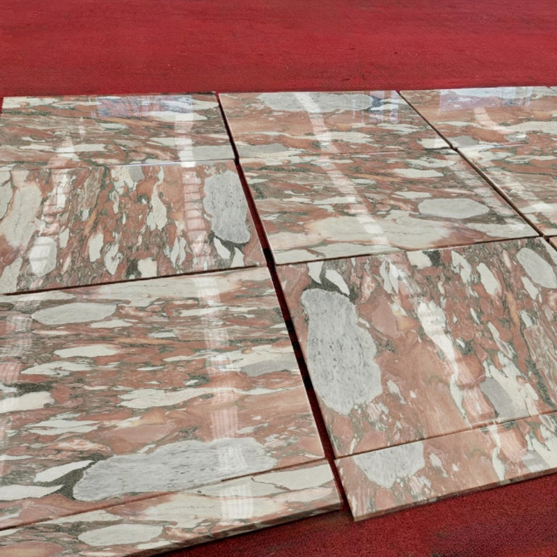 expensive Rosa Norvegia Marble slabs for cutting kitchen and bathroom countertops, shower wall tiles, kitchen and bathroom floor tiles, Marble fireplace hearth slabs, stair stepping slabs, interior wall panels