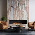 expensive Rosa Norvegia Marble slabs for cutting kitchen and bathroom countertops, shower wall tiles, kitchen and bathroom floor tiles, Marble fireplace hearth slabs, stair stepping slabs, interior wall panels