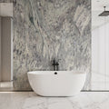purple Marble shower tiles - 12 x 12 hex Royal Lavender  Marble bathroom tiles, shower wall tiles, indoor wall cladding tiles, purple Marble tub and shower surround slabs and kitchen wall tiles