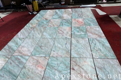 honed Alexandrita Fantasy Quartzite tiles