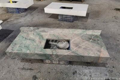 Alexandrita Fantasy Quartzite slabs