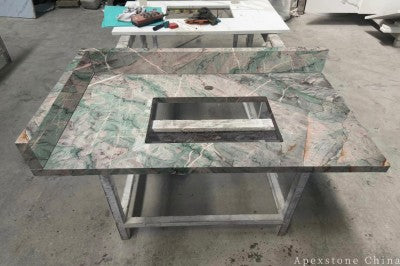 Alexandrita Fantasy Quartzite slabs