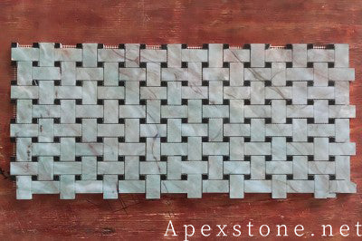inlay white Quartzite medallion