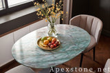 hexagon white Quartzite coffee table