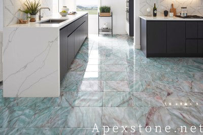 honed Alexandrita Fantasy Quartzite tiles