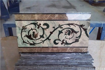 3x6 Alexandrita Fantasy Quartzite medallion