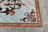 inlay white Quartzite medallion