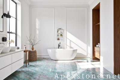 honed Alexandrita Fantasy Quartzite tiles
