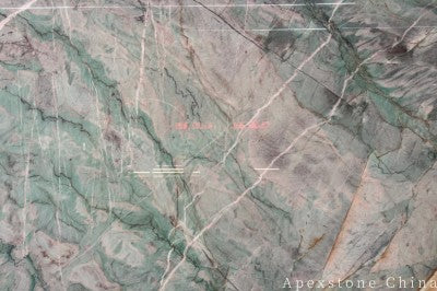 4 x 8 Alexandrita Fantasy Quartzite island countertops