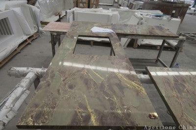 Ancient Green Marble inexpensive green stone