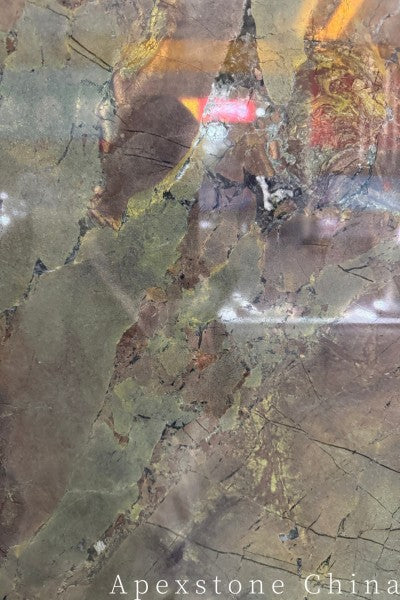 Ancient Green stone green Marble slabs
