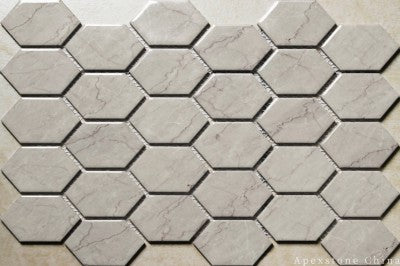 square Angel Beige Marble mosaic tiles