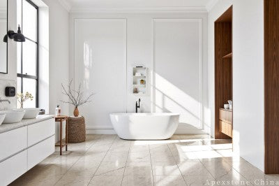 real stone Angel Beige Marble tiles