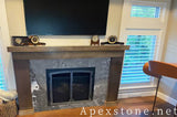 stacked stone Aqua Grey Marble wall panels