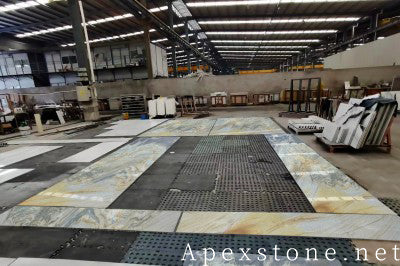 small Aquarello Quartzite wall panels
