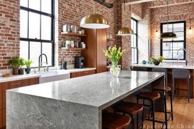 3cm Athena Grey Marble benchtops