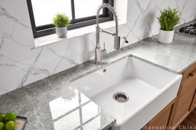 Athena Grey grey Marble kichen countertops