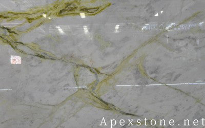 exotic Aurora Green Marble slabs