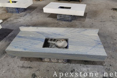 Azul Macaubas Quartzite slabs