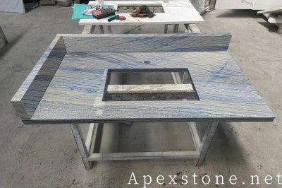 Azul Macaubas Quartzite slabs