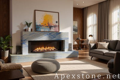 Azul Macaubas Quartzite slabs