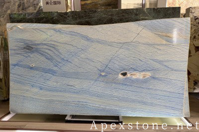 Azul Macaubas Quartzite slabs