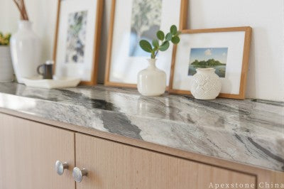 Waterfall Bianco Brasile Marble tops