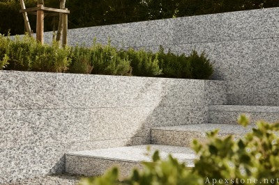 sawn Granite slabs exterior wall