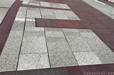 small Bianco Crystal Granite tiles