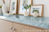 Matte Bianco Statuario Marble tops