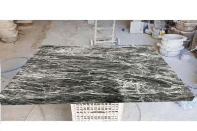 giant black Marble bath trays