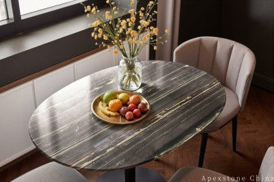 real black Quartzite coffee table