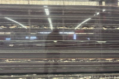 48 inch Black Gold Flow Quartzite island countertops