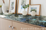 24 inch Blue Emerald Granite tops
