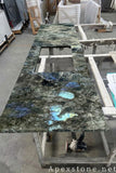 24 inch Blue Emerald Granite tops