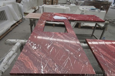 Bordeaux Red Marble expensive red stone