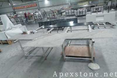 25x19 Bruce Grey Marble tops