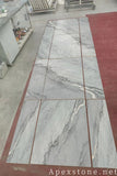 thin Bruce Grey Marble floor tiles