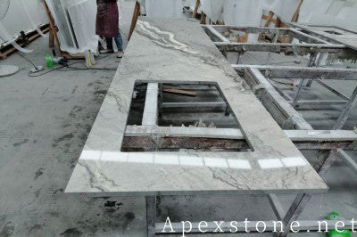 25x19 Bruce Grey Marble tops