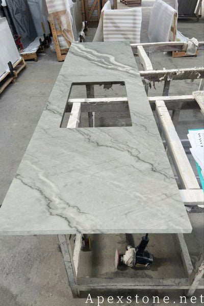 25x19 Bruce Grey Marble tops