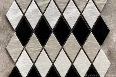 small Bulgari Blue Marble mosaic tiles