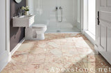cream Bulgari Pink Marble floors