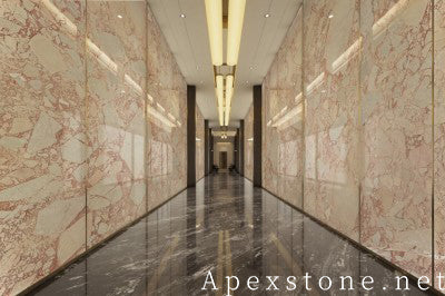 prefab cream Marble wall office