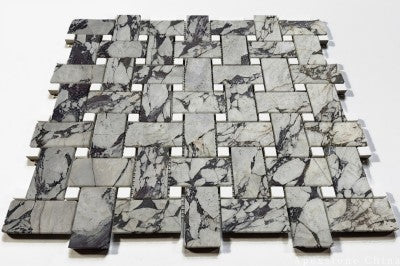 white Bulgari Purple Marble floors