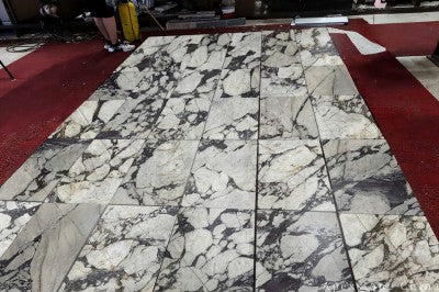 white Bulgari Purple Marble floors