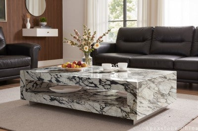 white Bulgari Purple Marble floors
